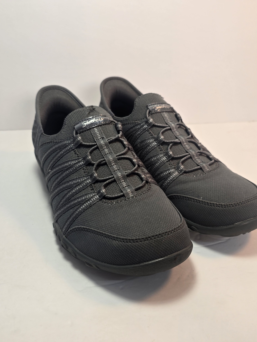 Skechers  Charcoal/Gray  Women's Slip-Ins Shoes  Size 8.5 Walking Comfortable